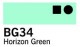 Copic Varios Ink-Horizon Green BG34